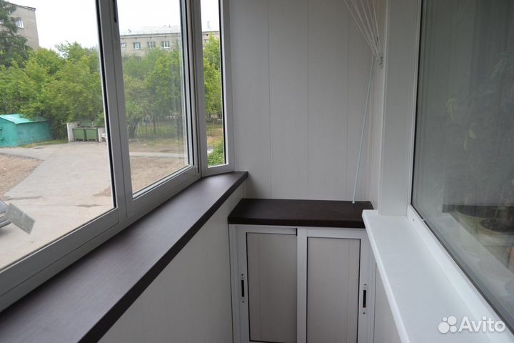 Пластиковая лоджия