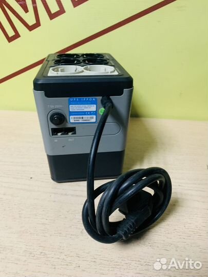 Ибп Ippon Back Verso 600 без аккумулятора