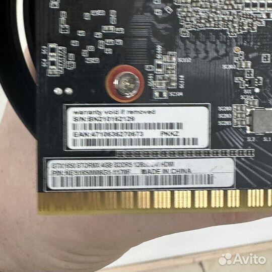 Видеокарта gtx 1650 4Gb