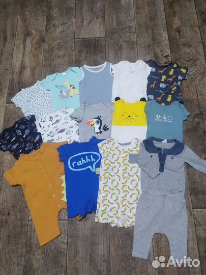 Детская одежда пакетом для мальчиков 62