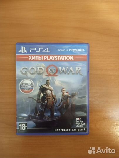 Игра для приставки ps4 God of War