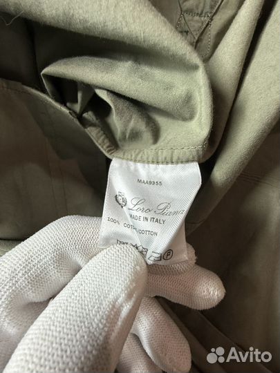 Loro piana рубашка лен