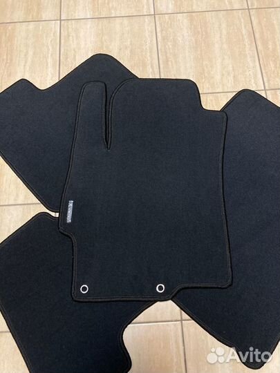 Ворсовые автоковрики Митсубиси Лансер 10 серые