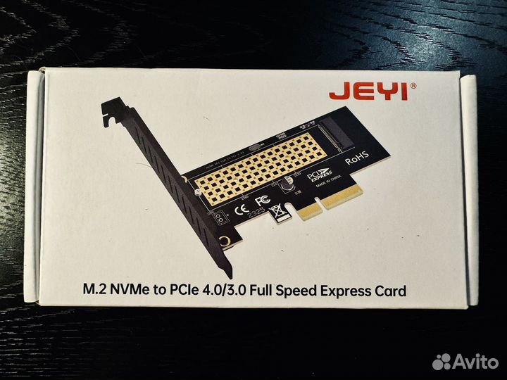 Адаптер M 2 PCI-e 4.0 x4