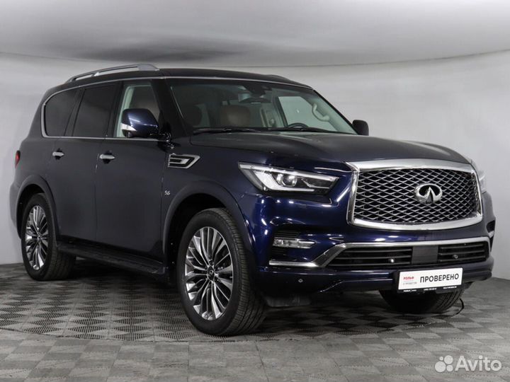 Infiniti QX80 5.6 AT, 2018, 125 833 км