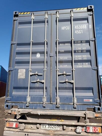 Морской контейнер бу как новый