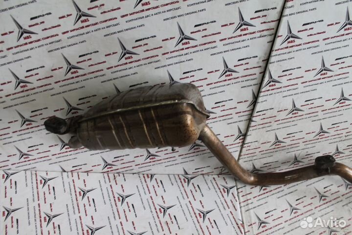 Глушитель w211 OM646 mercedes рестайл