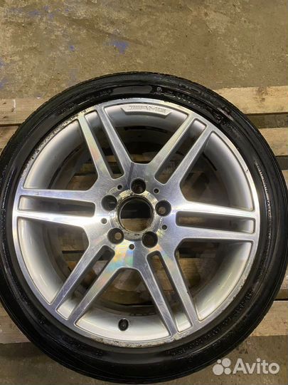 Разноширокие диски Mercedes AMG r17 w204