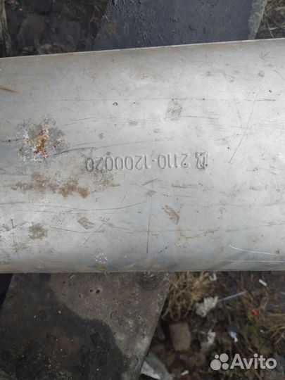 Глушитель ваз 2110-2112