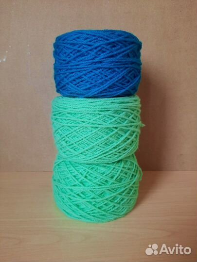 Пряжа Семёновская акрил Б/У