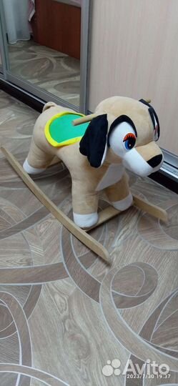 Качалка собака