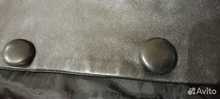 Кожаный пиджак женский