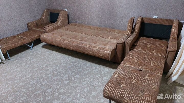 Диван с креслами бу