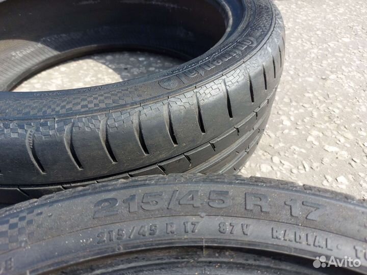 Continental ContiSportContact 3 215/45 R17 87V