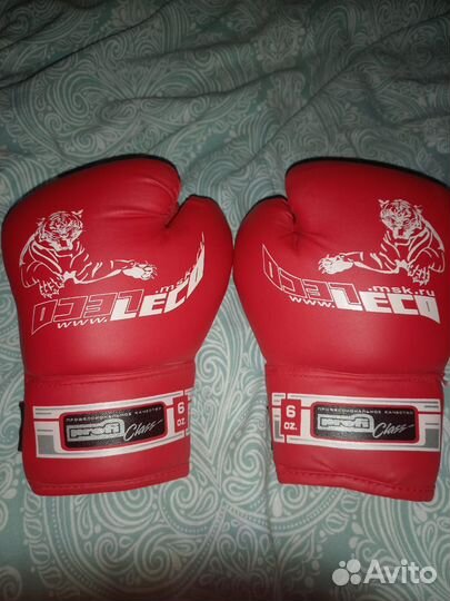 Боксерские перчатки детские 6 oz