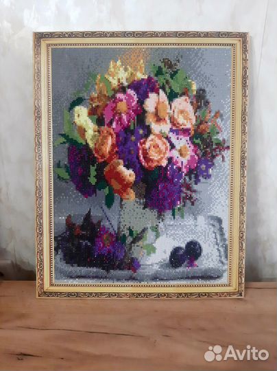 Картины из алмазной мозайки ручной работы