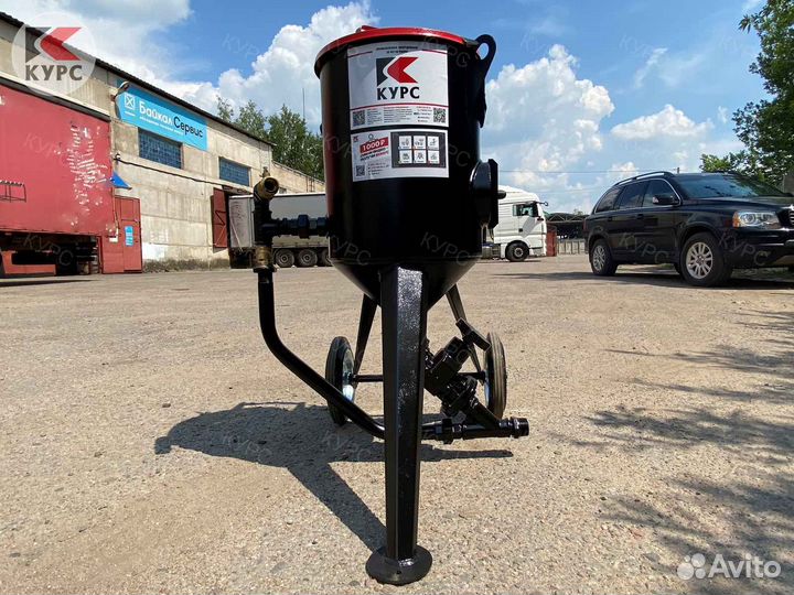 Пескоструйный аппарат, который работает