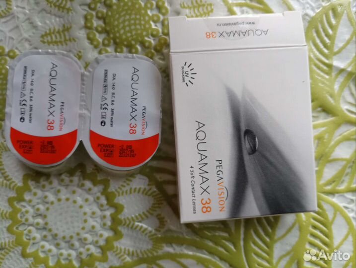 Линзы контактные