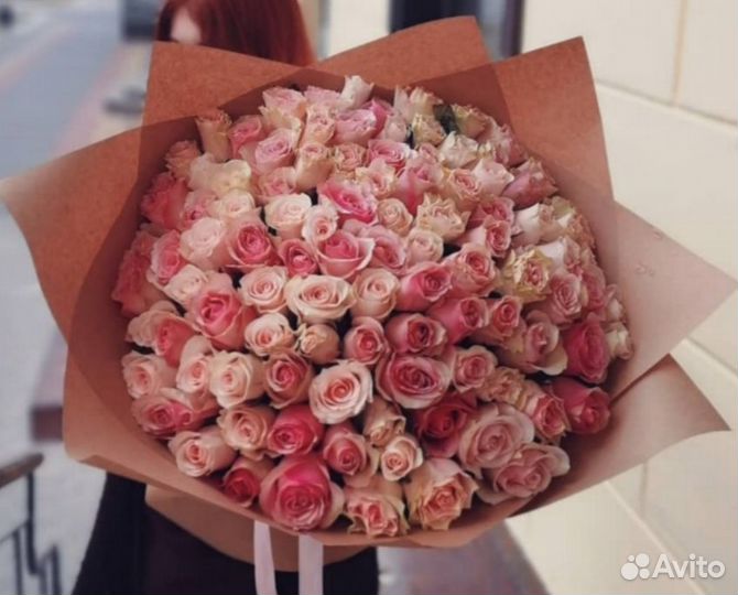 101 Роза. Цветы. Букет цветов, 25, 51, 101 роза