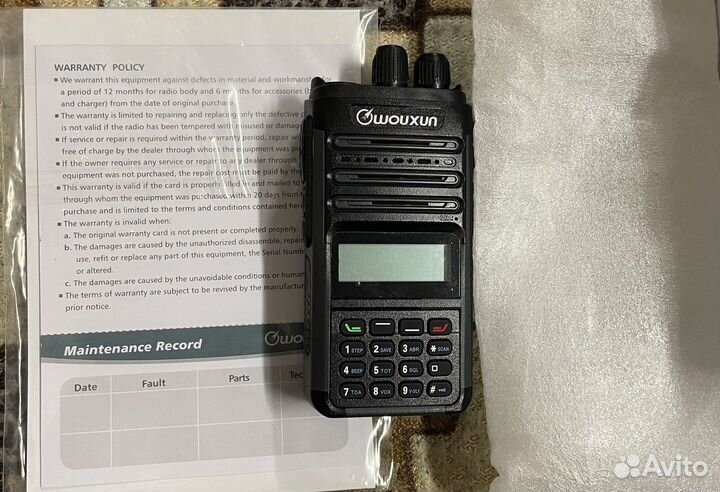 Wouxun KG-R76 авиационная рация