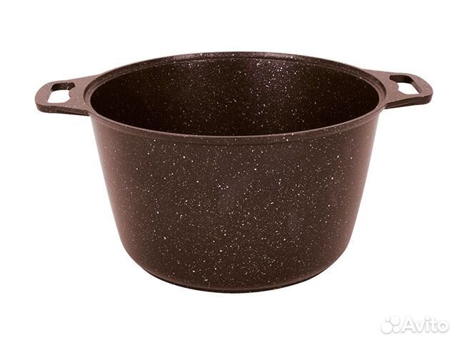 Кастрюля с антипригарным покрытием со стеклянной к