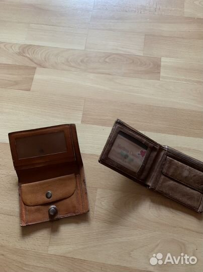 Кожаные кошельки СССР бу
