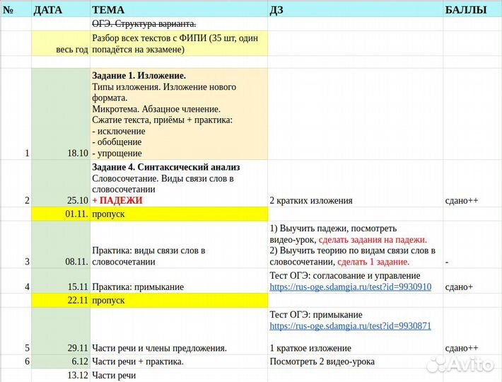 Репетитор по русскому языку 1-11 классы, огэ, егэ