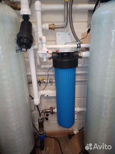 Замена засыпки, система очистки воды, водоподготовка