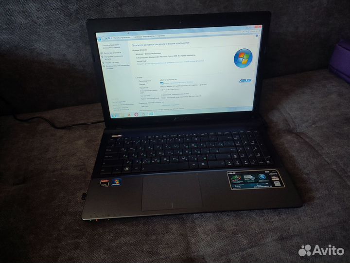Ноутбук asus