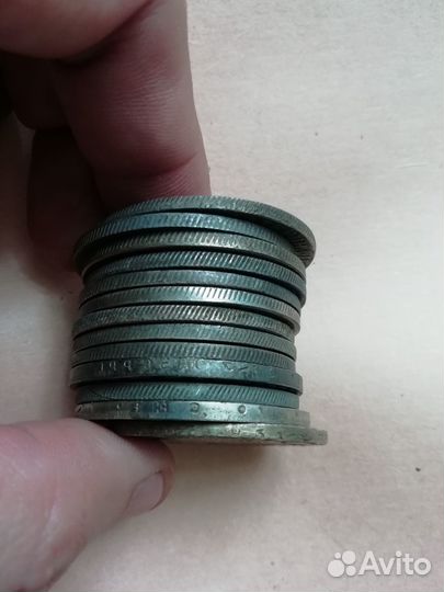 Царский серебряный рубль