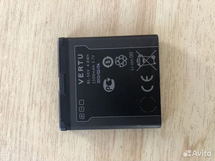 Аккумулятор vertu TI android