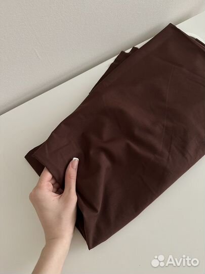 Ткань Джерси Blossom - шоколад