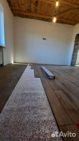 Укладка ламината, линолиума, кварц-винила