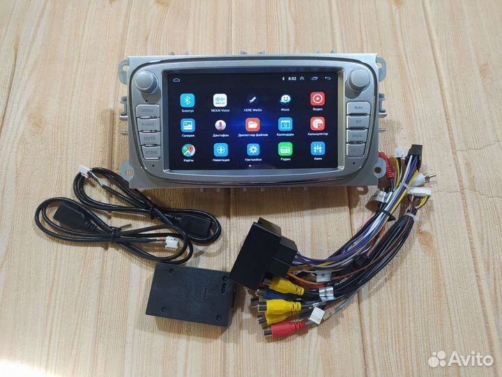 Магнитола для Форд Фокус, Мондео Android WiFi GPS