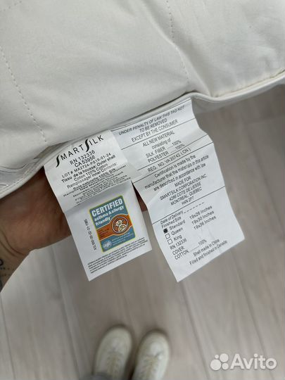 Подушка Smartslik Silk Lined Pillow Queen - Новые