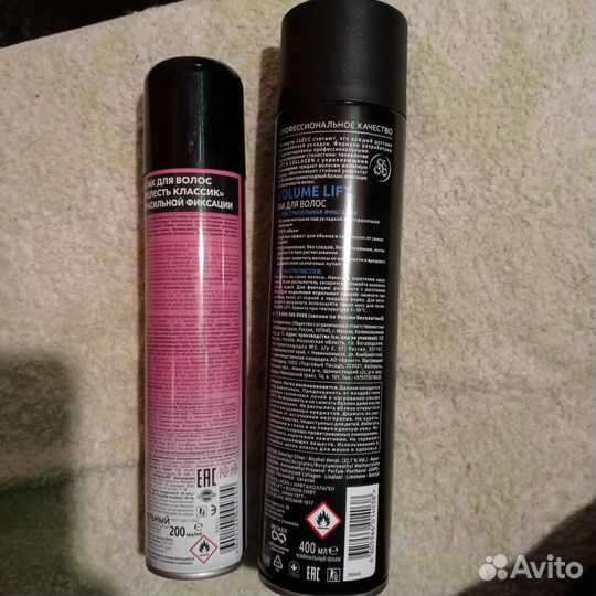 Лак для волос