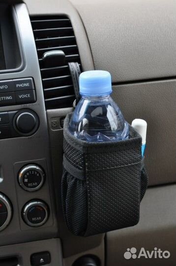 Держатель универсальный мешочек кожа на воздуховод