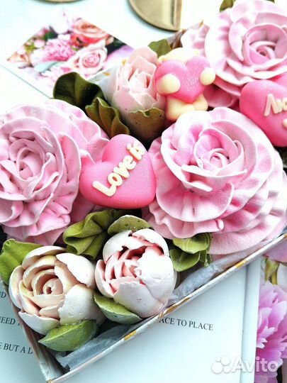 Зефирно-шоколадный набор, подарок к 14 февраля