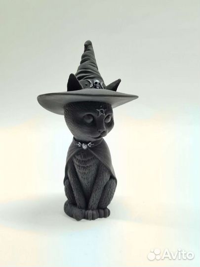 Статуэтка астральный кот в шляпе