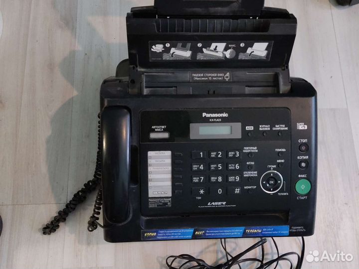 Факс panasonic kx- fl423