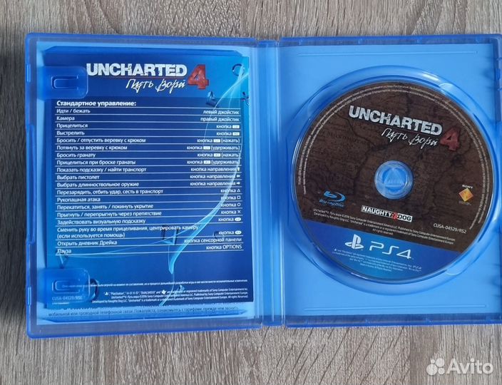 Uncharted 4 путь вора ps4
