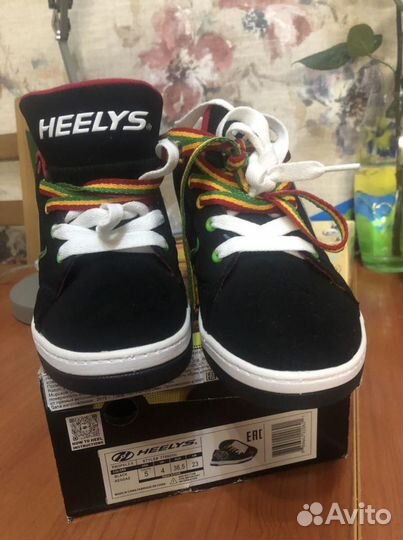 Heelys кроссовки ролики 23см