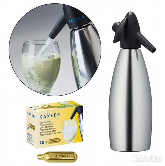 Баллончики для газирования жидкости CO2