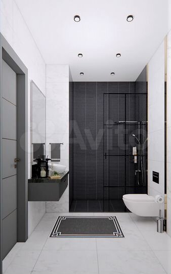 2-к. квартира, 52 м² (Турция)