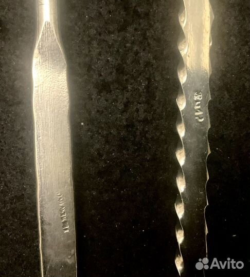 Салатная ложка мельхиор