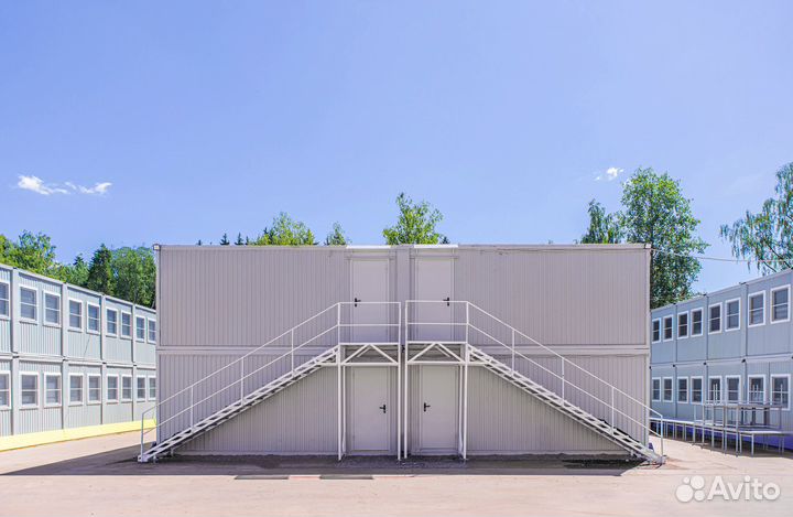 Модульное здание - Мобильное общежитие - штаб