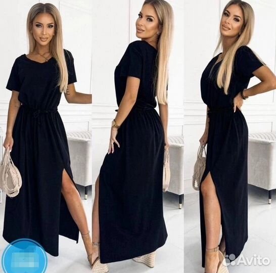 Платье 44 46 48 50 52 54 4 цвета