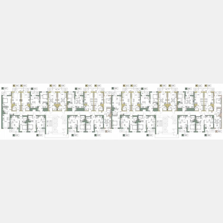 Квартира-студия, 18,6 м², 13/24 эт.