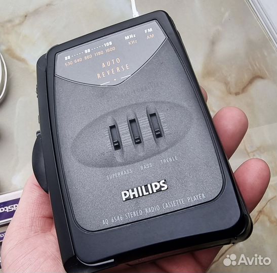 Очень Редкий Кассетный плеер Philips AQ6546/01Z
