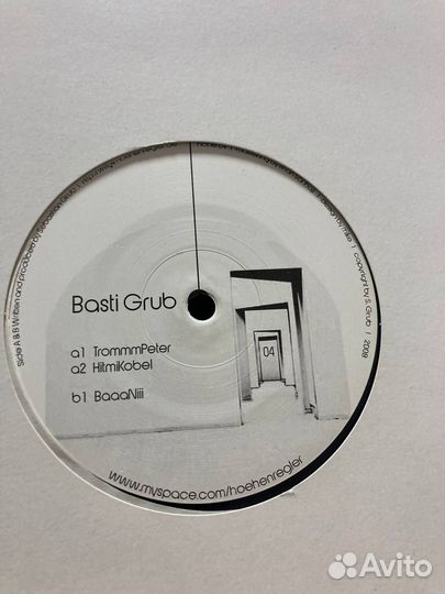 Винил 2шт Basti Grub лейбл: Höhenregler minimal